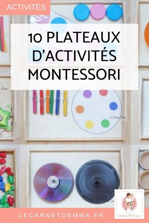 Nos plateaux d'activités { #1 } - Le Carnet d'Emma Montessori, Waldorf Montessori, Montessori Activity, Montessori Diy, Teaching Geography, Montessori Toddler Activities, Board For Kids, Activity Board, Maria Montessori