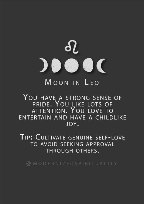 Moon in Leo - What sign is your moon in? Once we identify our planetary placements, we can enhance our strengths and identify our weaknesses. The moon represents our emotional needs, our inner self, our private life. The moon also relates to feminine energy and intuition. Moon In Libra Astrology, Vedic Chart, Draconic Chart, Leo Moon Sign, Libra Moon Sign, Lover Archetype, Moon Sign Astrology, Sun In Libra, Moon In Libra