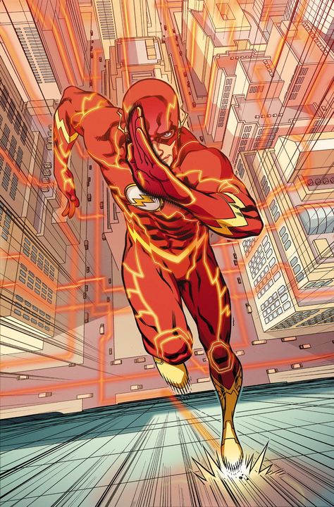 The Flash Flash Dc Comics, Flash Comics, Univers Dc, Kid Flash, Arte Dc Comics, Bd Comics, Pahlawan Super, Dc Comics Characters, Superhero Comics