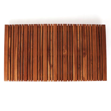 Eleutherius Teak Shower Mat Shower Mats, Wooden Shower Mat, Wood Shower Mat, Teak Shower Mat, Wood Bath Mats, Teak Bathmat, Teak Bath, Meditation Chair, Stylish Doors