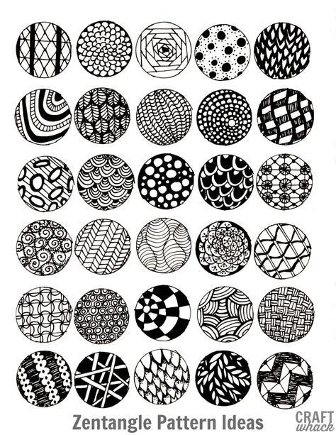 Modele Zentangle, Zantangle Art, Easy Zentangle Patterns, Easy Zentangle, Zentangle Kunst, Henna Tutorial, Doodle Art For Beginners, Easy Designs, Arte Doodle