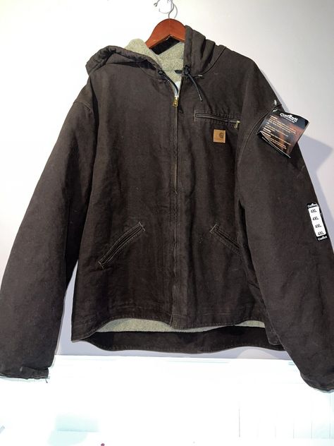 Up for auction is a great Carhartt Jacket..... Good Luck Bidding ! Size : 4XL pit to pit : 35” length: 29” Condition : new with tags Please bid with confidence , I STRIVE FOR 5 STAR SERVICE. Any questions , problems ect. Please don't hesitate to ask. Buy multiple items , SAVE ON SHIPPING !!!!! I will not be held responsible for shipping delays due to the length of an item clearing customs. It varies from country to country. When you receive your item & if the item or transaction didn't live up to 5 STAR SERVICE . Please let me know what you are not happy with , & I'll see how we can make it right. THANKS FOR LOOKING Gilmore Girls, Outfit Ideas For Spring, Sherpa Lined Jacket, Cute Outfit Ideas, Carhartt Jacket, Swaggy Outfits, Everyday Outfit, Line Jackets, Sherpa Lined