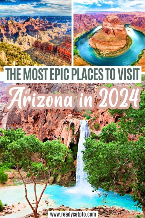 The Most Epic Places to Visit Arizona in 2024 Arizona Travel Guide, Visit Arizona, Arizona Road Trip, Arizona Hiking, Us Road Trip, Awesome Places, Arizona Travel, Road Trip Hacks, Road Trip Fun