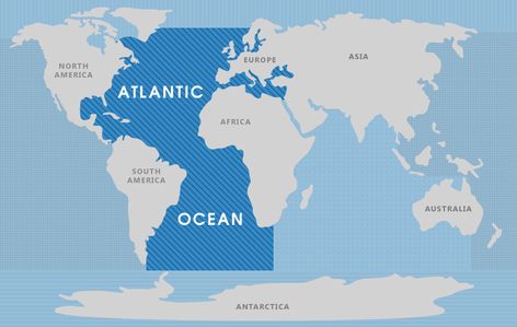 Atlantic Ocean Map Menorca, Indian Ocean Map, Australia Continent, The 7 Continents, Continents Of The World, Sea Map, Continents And Oceans, 7 Continents, Southern Ocean