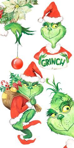 Immagini Grinch, O Grinch, Grinch Drawing, Christmas Window Painting, Christmas History, Watercolor Holiday, Grinch Christmas Party, Grinch Christmas Decorations, Mugs Christmas