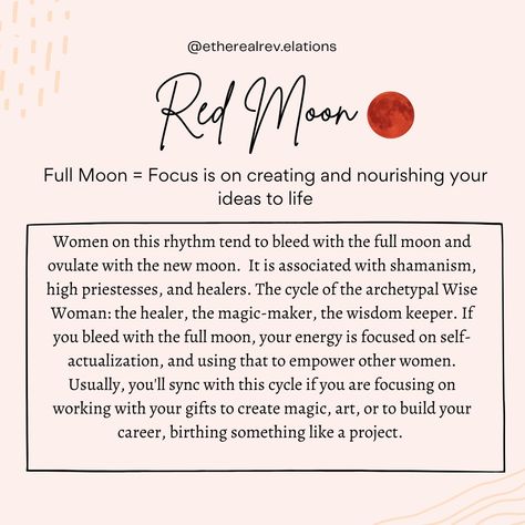 Red Moon Cycle Meaning, Red Moon Cycle Ritual, Red Witch Moon Cycle, Red Moon Witch, Red Moon Cycle Period, Red Moon Cycle, Cyclical Living, Cycle Health, Goddess Magick