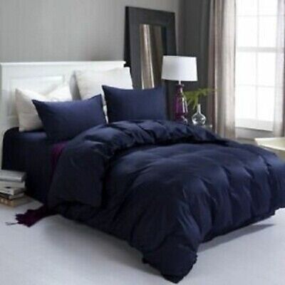 (eBay) Royal~Egyptian Cotton Blue Solid All Bed Sheets 600/800/1000 TC Size UK Single Navy Bed Set, Navy Blue Bedding, Simple Duvet Cover, Baby Boy Bedding Sets, Navy Home Decor, Baby Crib Sets, Color Plain, Bed Sheet Set, Crib Sets