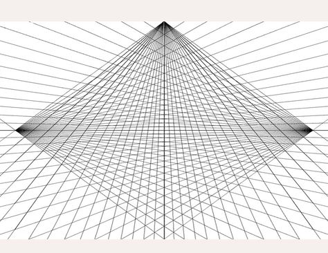 The Helpful Art Teacher: THREE POINT PERSPECTIVE... WORM'S EYE vs. BIRD'S EYE… Croquis, Worm's Eye View Drawing, 5 Point Perspective, 2 Point Perspective Drawing, Three Point Perspective, 3 Point Perspective, Drawing Grid, Worms Eye View, Perspective Drawing Architecture