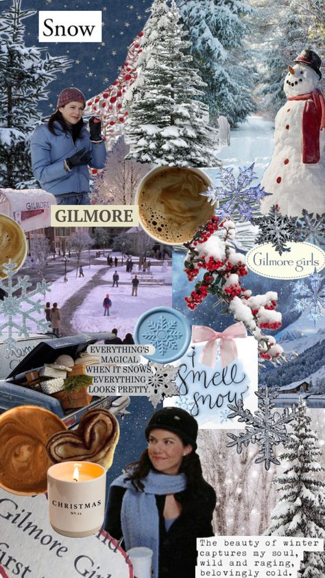 Lorelai Gilmore Snow, Gilmore Girls Christmas, Christmas Dreaming, Christmas Collage, Girl Background, Cute Christmas Wallpaper, Cosy Christmas, Merry Christmas Wishes, Christmas Feeling