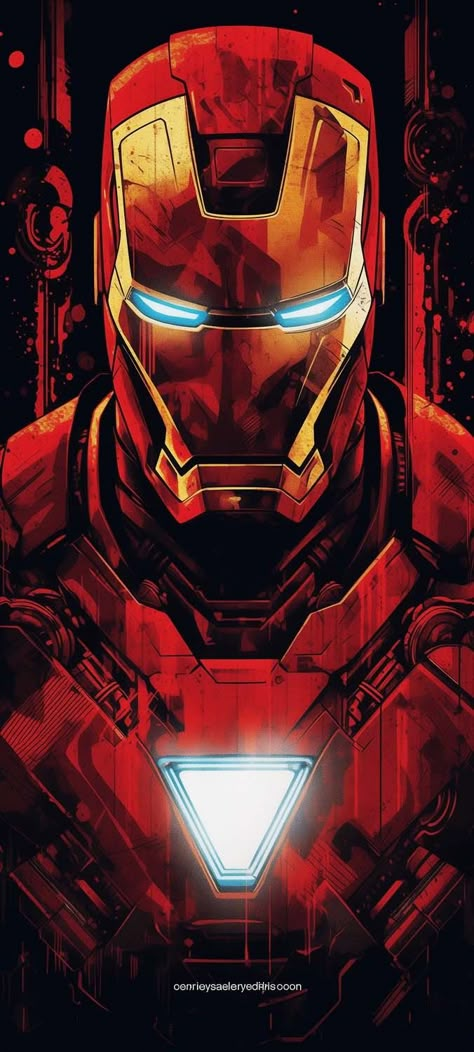 Iron Man Art Red And Gold Color Scheme, Deadpool Halloween, Iron Man Hd Wallpaper, Wolverine Movie, Instagram Animation, Iron Man Movie, Dynamic Wallpaper, Iron Man Wallpaper, Iron Man Art