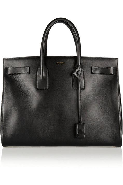 Saint Laurent Classic Sac Du Jour in Black: Office-worthy bags you can't go wrong with. Click for shopping guide. | Harper's Bazaar Chic Work Bag, How To Have Style, Mk Handbags, Mk Bags, Handbag Heaven, Vintage Mode, Work Bag, Work Bags, Mode Style