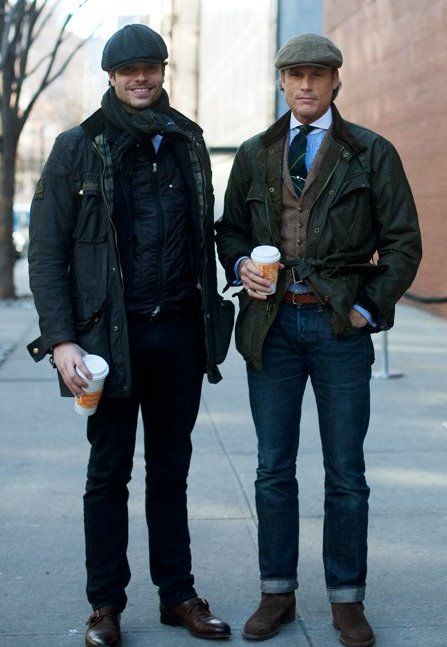 Barbour Style, The Sartorialist, Barbour Jacket, Vest And Tie, Mens Fashion Rugged, Mens Fashion Week, Cooler Look, Sharp Dressed Man, 가을 패션