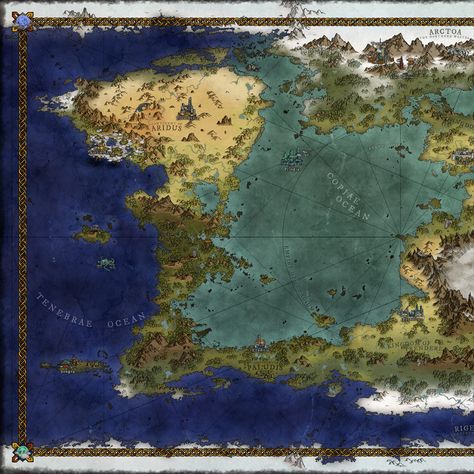 Fantasy Map Art, Kingdom City, Dnd World Map, Fantasy World Map, Game World, Ancient Kingdom, Tabletop Rpg Maps, City Sky, D D Maps