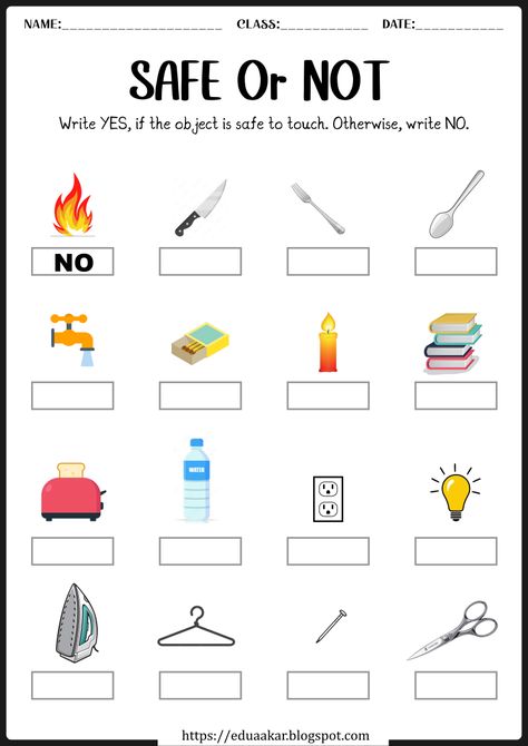 House Safety Worksheet Safety And First Aid Worksheet, Health And Safety Crafts For Preschool, Fire Safety Home Plan, Montessori, Health And Safety Lesson Plans Preschool, Community Safety For Kids, Safe Vs Unsafe Worksheet, Kindergarten Health Worksheets, Safe And Not Safe Worksheet