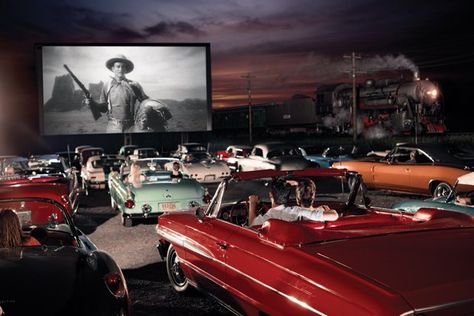 Now Showing - VirginiaLiving.com - Article on Virginia Drive-Ins Drive In Cinema, Outdoor Movie Theater, Cozy Bar, Drive In Movie Theater, Outdoor Cinema, Drive In Theater, Time Time, Drive In Movie, Outdoor Movie