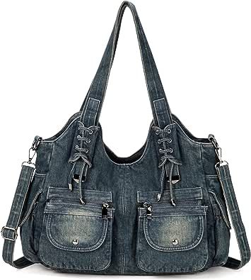 Hobo Bag, Mochila Jeans, Blue Jean Purses, Jean Purses, Jean Purse, Hobo Tote Bag, Denim Handbags, Denim Purse, Denim Shoulder Bags