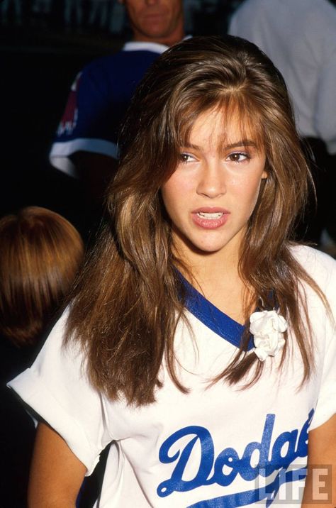 A young Alyssa Milano, Sagittarius born 19th December 1972 Alyssa Milano Young, Alyssa Milano Hair, Allysa Milano, Alyssa Miller, Childhood Pictures, Tamar Braxton, Rose Mcgowan, Josh Duhamel, 80s Hair