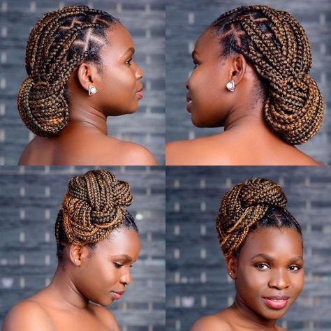 Braided Updos for Box Braids Braids 2024, Goddess Braids Updo, Goddess Braid Styles, Box Braids Updo, Braided Updos, Goddess Braids Hairstyles, Box Braids Hairstyles For Black Women, Hair Twist Styles, Box Braids Styling