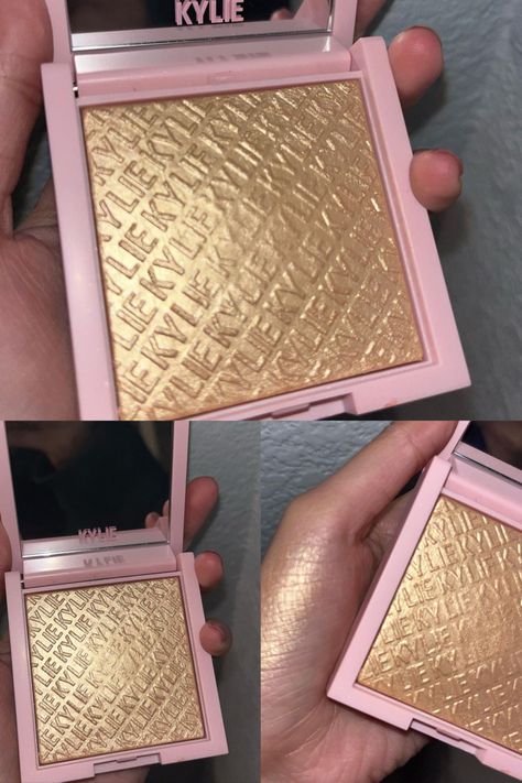 Kylie, Kylie jenner5, highlighter, Kylie cosmetic highlighter, Kylie cosmetic, blinding Kylie Cosmetics Aesthetic, Kylie Highlighter, Kylie Cosmetics Highlighter, Highlighter Tips, Best Makeup Brands, Dream Things, Makeup Bag Essentials, Makeup List, Kylie Cosmetic