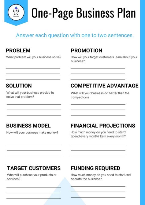 One page business plan template to get your idea off the ground. Print out this business planner pdf and start today. Product Release Plan, Business Planning Checklist, Business Outline Template, Business Plan Questions, 5 Year Business Plan, Starting A Business Plan, Business Planning Aesthetic, Rage Room Business Plan, How To Make A Business Plan