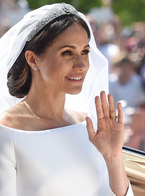 Meghan Markle Hair, Make Up Sposa, Harry And Meghan Wedding, Princ Harry, Beautiful Wedding Makeup, Meghan Markle Photos, Harry Wedding, Wedding Hairstyles And Makeup, Meghan Markle Wedding