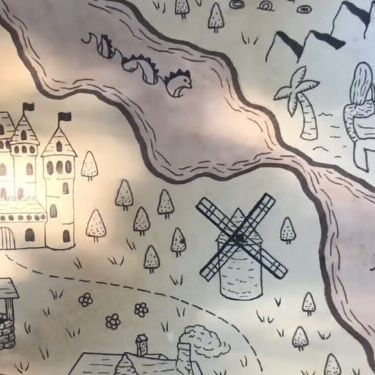 Husdyr Arts on Instagram: "☕️+🍚=🗺️ Fantasy map with coffee and rice #fantasymap #drawing" Diy Fantasy Map With Rice, Island Drawing Simple, Rice Map Drawing, Rice Map, Map Doodle, Fantasy Map Drawing, Fantasy Map Drawing Ideas, Island Drawing, Desserts Drawing