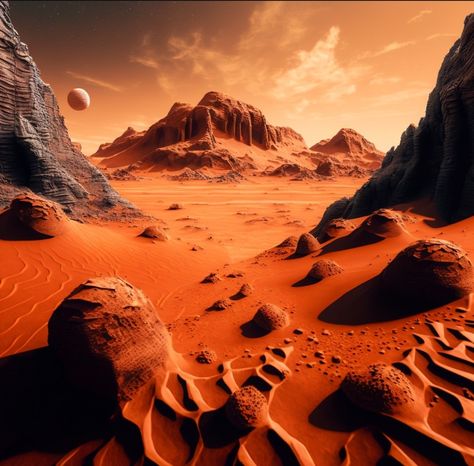 surface of Mars Surface Of Mars, Mars Artwork, Utopia Ideas, Mars Astrology, Mars Landscape, Mars Aesthetic, Mars Atmosphere, Planet Surface, Mars Pictures