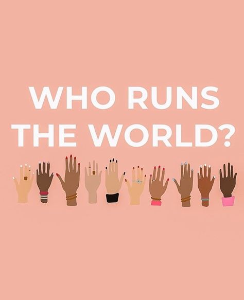 Who Runs The World!!! You do!!! 😘 World Womens Day, Proud To Be A Woman, You Pic, Feminism Art, Feminism Quotes, To Be A Woman, Strength Of A Woman, Girls Support Girls, Women Empowerment Quotes