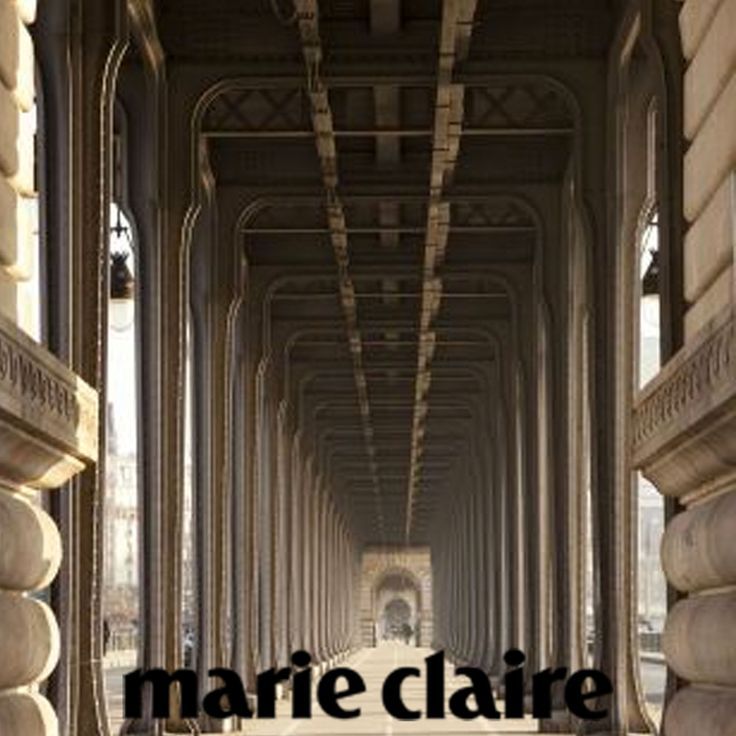 the cover of marie claire's novel, in which she is walking down an alley