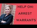 What to do if you find out you have an outstanding arrest warrant.