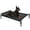 Black, variant on Veehoo Cooling Elevated Dog Bed, Chew Proof Dog Cot with Washable Mesh, X-Large, Black