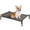 Brown, variant on Veehoo Cooling Elevated Dog Bed, Chew Proof Dog Cot with Washable Mesh, X-Large, Black