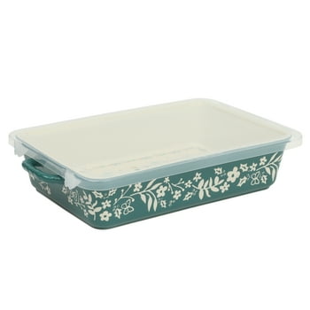 The Pioneer Woman 9x13 Rectangular Ceramic Baking Dish with Lid