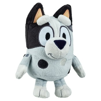 Bluey Friends - Muffin 6.5" Tall Plush Dog - Soft and Cuddly, Ages 3-8 Years