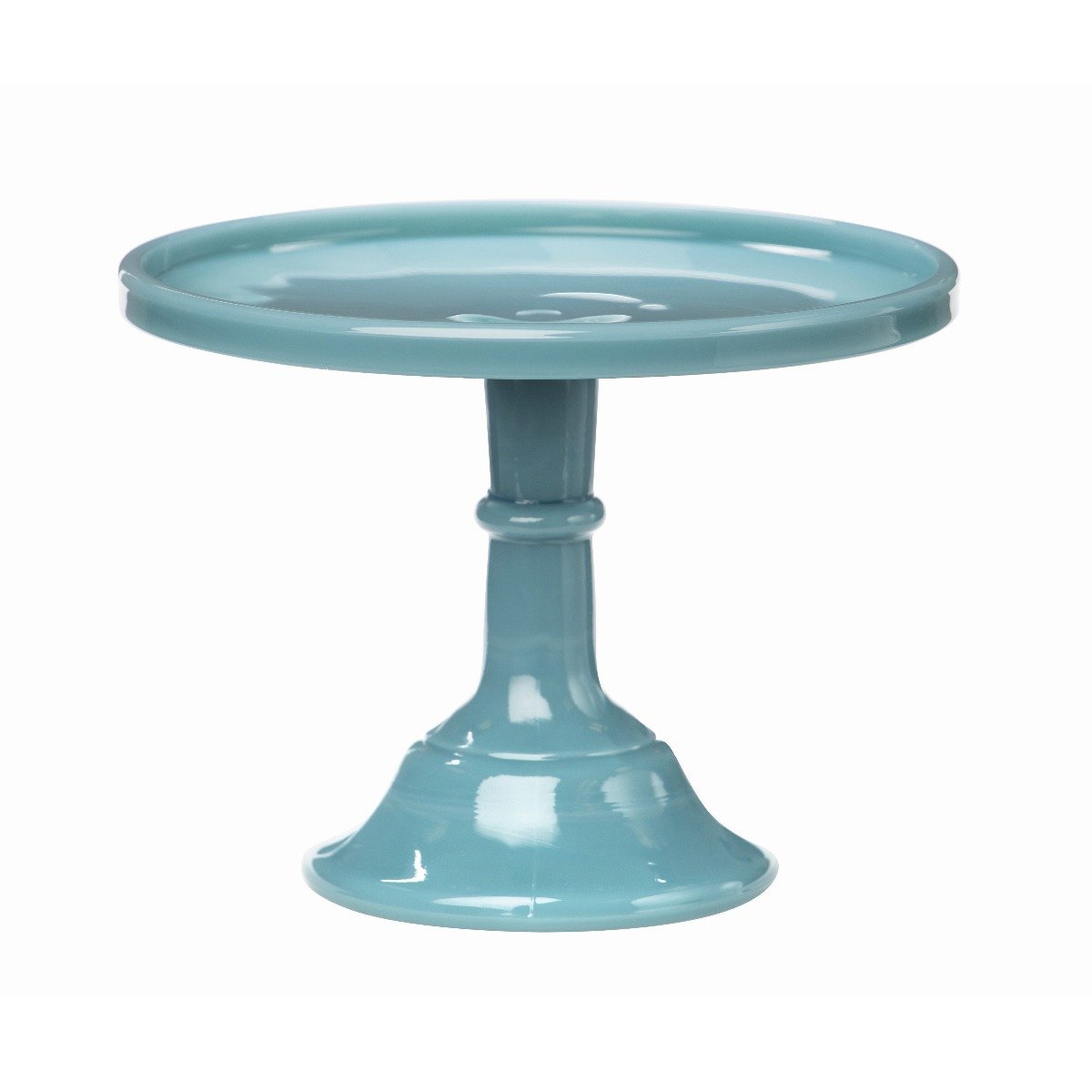 Mosser Glass 10 inch Cake Plate | Georgia Blue