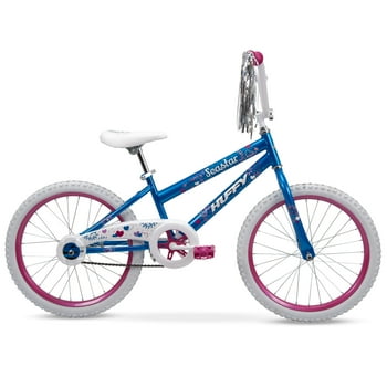 Huffy 20" Sea Star Bicycle, for Kids Ages 5-12 Years, Streamers, Blue/Pink