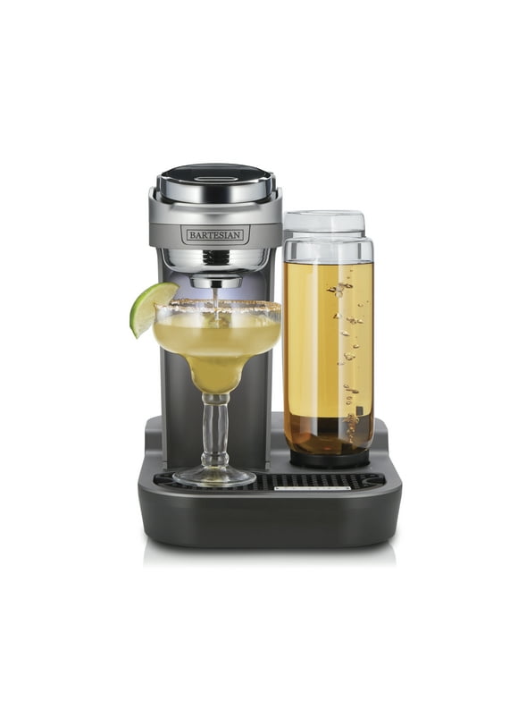 Bartesian Duet Cocktail Machine, 2 Glass Spirit Bottles, with LCD Display, 0.68 amps/watts