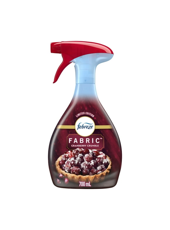 Febreze Fabric Spray Air Freshener, Odor-Fighting, Cranberry Crumble, 23.6 fl oz