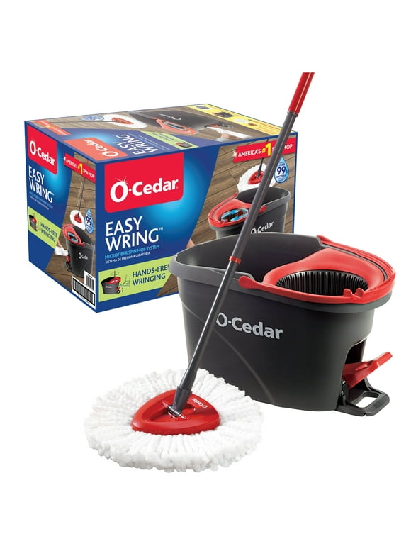 O-Cedar EasyWring Spin Mop & Bucket System