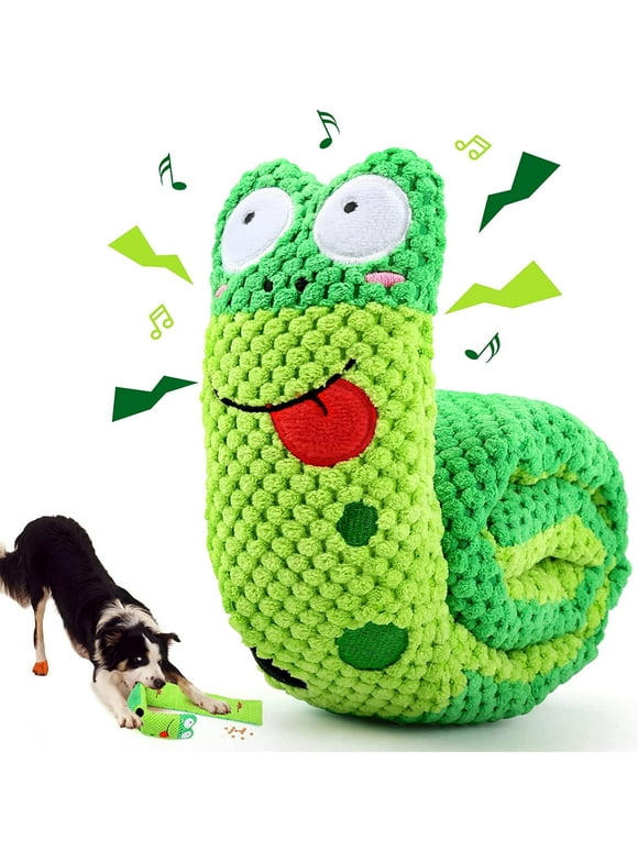 Pet Deluxe Squeak Dog Toys Stress Release Game for Boredom, Dog Puzzle Toy IQ Training, Dog Snuffle Toys Foraging Instinct Training Suitable for Small Medium and Large Dogs