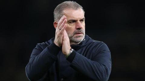 Tottenham manager Ange Postecoglou