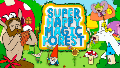 Super Happy Magic Forest Logo