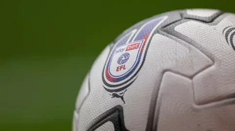 An EFL branded football