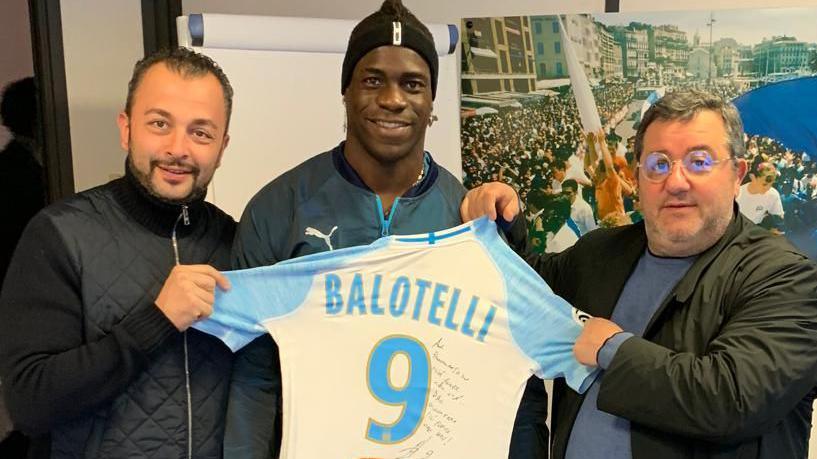 Vincenzo 'Enzo' Raiola, Italy international Mario Balotelli and Mino Raiola