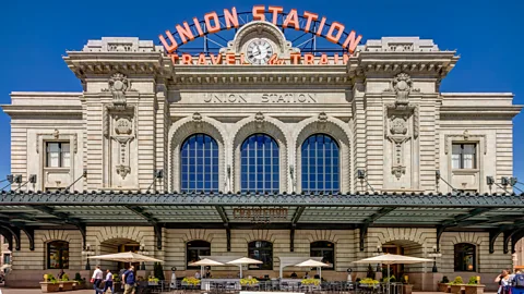 The front of the Crawford Hotel (former Union Station) in Denver, CO (Credit: The Crawford)