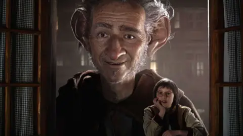 The BFG and Sophie 