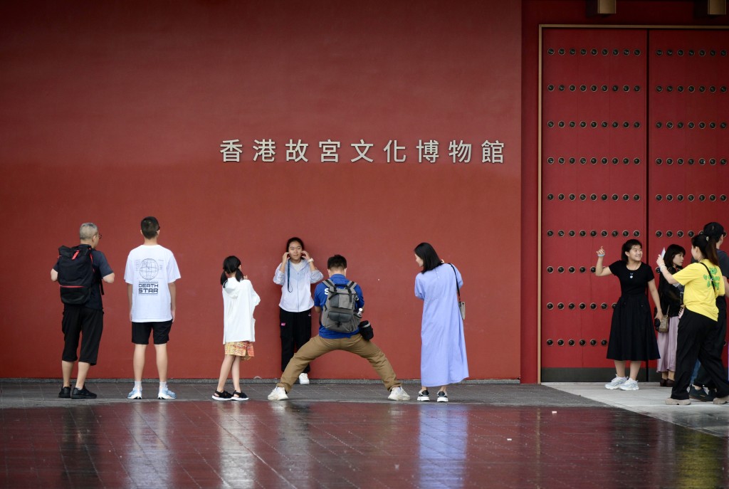 香港故宮文化博物館今日（15日）起加價，成人「指定時段標準門票」由60元加至70元。蘇正謙攝