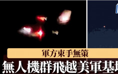 UFO？｜12神秘無人機飛越美軍基地  白宮開會：不清楚幕後主使