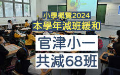 小学概览2024｜本学年减班缓和 官津小一共减68班