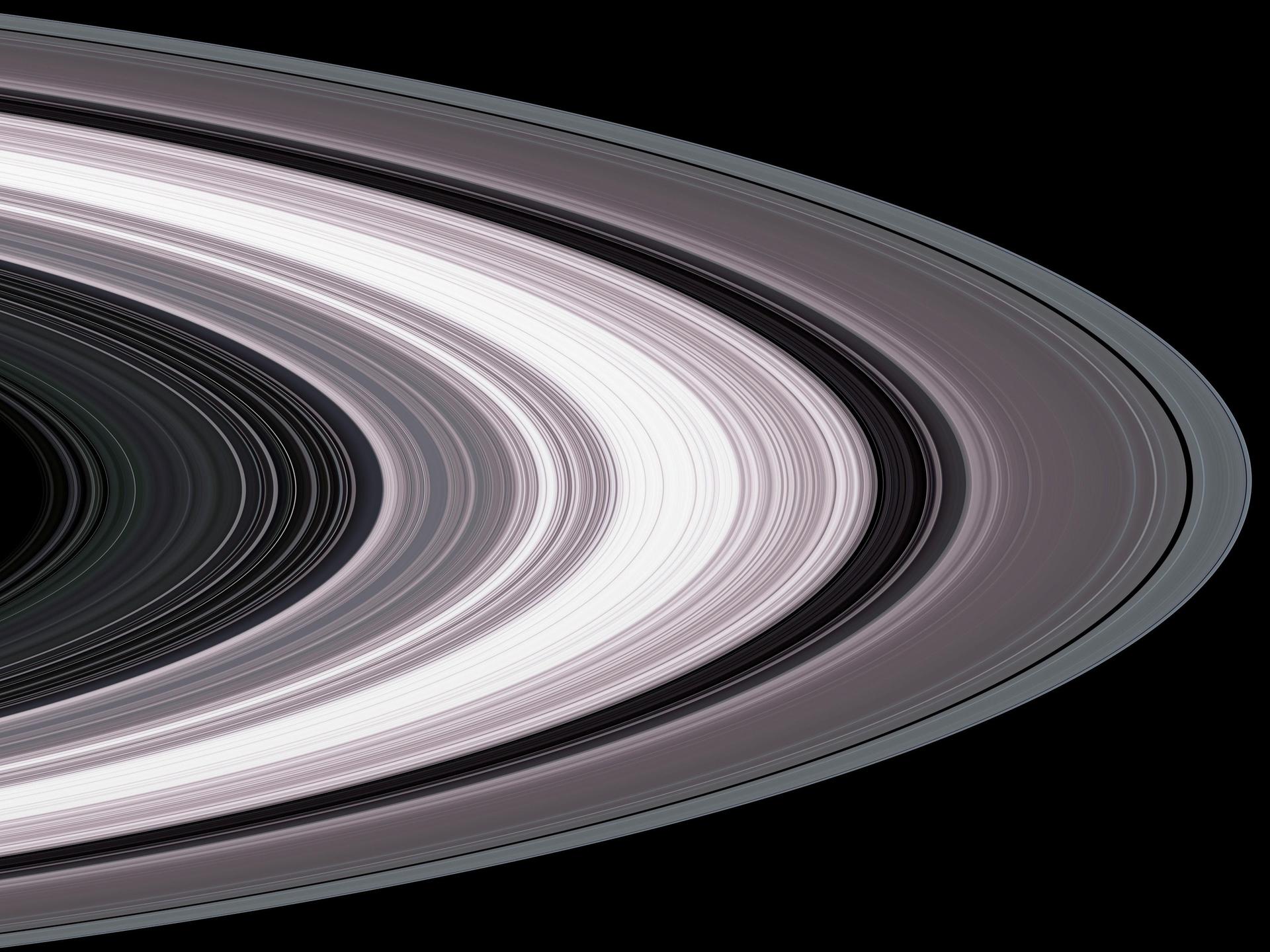 Small Particles in Saturn Rings